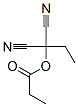 Ethyl(1-oxopropoxy)propanedinitrile CAS#: 54411-13-1