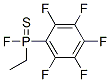 Ethyl(pentafluorophenyl)fluorophosphine sulfide CAS#: 53327-24-5