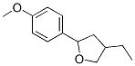 Furan, 4-ethyltetrahydro-2-(4-methoxyphenyl)- (9CI) CAS#: 415936-10-6
