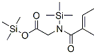 Glycine, N-(2-methyl-1-oxo-2-butenyl)-N-(trimethylsilyl)-, trimethylsi lyl ester, (E)- CAS#: 55517-45-8