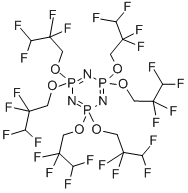 HEXAKIS(2,2,3,3-TETRAFLUOROPROPOXY)PHOSPHAZINE CAS#: 58943-98-9