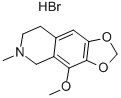 HYDROCOTARNINE HYDROBROMIDE CAS#: 5985-00-2