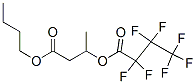 Heptafluorobutyric acid 3-butoxy-1-methyl-3-oxopropyl ester CAS#: 55649-47-3