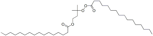 Hexadecaneperoxoic acid 1,1-dimethyl-3-(hexadecanoyloxy)propyl ester CAS#: 56712-07-3