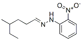Hexanal, 4-methyl-, (2-nitrophenyl)hydrazone CAS#: 55320-77-9