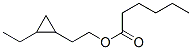 Hexanoic acid, 2-(2-ethylcyclopropyl)ethyl ester (9CI) CAS#: 485787-16-4