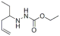 Hydrazinecarboxylic acid, 2-(1-ethyl-3-butenyl)-, ethyl ester (9CI) CAS#: 413624-15-4