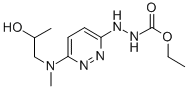 Hydrazinecarboxylic acid, 2-(6-((2-hydroxypropyl)methylamino)-3-pyrida zinyl)-, ethyl ester CAS#: 54121-08-3