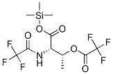 L-Threonine, N-(trifluoroacetyl)-, trimethylsilyl ester, trifluoroacet ate (ester) CAS#: 52558-90-4