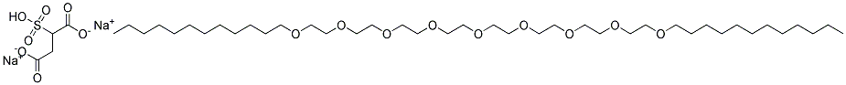 LAURYL-POLYETHYLENEGLYCOL SULFOSUCCINATE DISO-SALT, IN H2O CAS#: 58450-52-5
