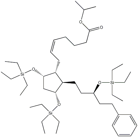 Latanoprost Tris(triethylsilyl) Ether CAS#: 477884-78-9