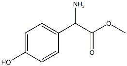 METHYL 2-AMINO-2-(4-HYDROXYPHENYL)ACETATE CAS#: 43189-12-4