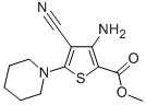 METHYL 3-AMINO-4-CYANO-5-PIPERIDINOTHIOPHENE-2-CARBOXYLATE CAS#: 499771-09-4