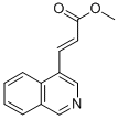 METHYL 3-ISOQUINOLIN-4-YL-ACRYLATE CAS#: 477250-22-9