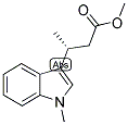 METHYL (3R)-(-)-3-(1-METHYLINDOL-3-YL)BUTANOATE CAS#: 460050-72-0