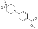 METHYL 4-(1,1-DIOXOTHIOMORPHOLINO)BENZOATE CAS#: 45185-76-0