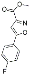METHYL 5-(4-FLUOROPHENYL)ISOXAZOLE-3-CARBOXYLATE CAS#: 517870-16-5