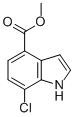 METHYL 7-CHLOROINDOLE-4-CARBOXYLATE CAS#: 503816-69-1