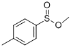METHYL P-TOLUENESULFINATE CAS#: 672-78-6
