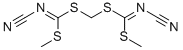 METHYLENEBIS(METHYL CYANOCARBONIMIDOTHIOATE) CAS#: 58585-53-8