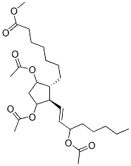 Methyl (13E)-9,11,15-tris(acetyloxy)prost-13-en-1-oate CAS#: 56890-05-2