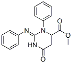 Methyl (2E)-6-oxo-3-phenyl-2-(phenylimino)hexahydro-4-pyrimidinecarbox ylate CAS#: 55124-78-2