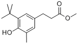 Methyl-3-(3-tert.-butyl-4-hydroxy-5-methylphenyl)propionat CAS#: 6386-39-6