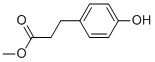 Methyl 3-(4-hydroxyphenyl)propionate CAS#: 5597-50-2