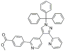 Methyl 4-(4-(3-(pyridin-2-yl)-1-trityl-1H-pyrazol-4-yl)pyridin-2-yl)benzoate CAS#: 452343-16-7