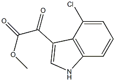 Methyl (4-chloro-1H-indol-3-yl)-oxo-acetate CAS#: 425640-07-9