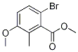 Methyl 6-bromo-3-methoxy-2-methylbenzoate CAS#: 55289-16-2