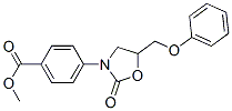 Methyl p-(2-oxo-5-phenoxymethyl-3-oxazolidinyl)benzoate CAS#: 5255-90-3