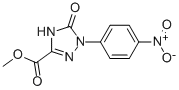 Methyl2,5-dihydro-1-(4-nitrophenyl)-5-oxo-1H-1,2,4-triazole-3-carboxylate CAS#: 412314-66-0