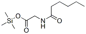 N-(1-Oxohexyl)glycine trimethylsilyl ester CAS#: 55494-05-8