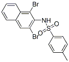 N-(1,3-dibromo-2-naphthyl)-p-toluenesulphonamide CAS#: 54288-96-9
