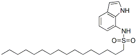 N-1H-indol-7-ylhexadecane-1-sulphonamide CAS#: 51501-27-0