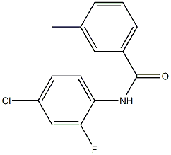 N-(2-Fluoro-4-chlorophenyl)-3-MethylbenzaMide, 97% CAS#: 546067-98-5