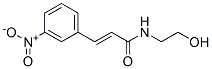 N-(2-Hydroxyethyl)-3-(3-nitrophenyl)-2-propenamide CAS#: 43196-14-1