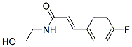 N-(2-Hydroxyethyl)-3-(4-fluorophenyl)propenamide CAS#: 43196-21-0