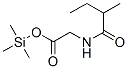 N-(2-Methyl-1-oxobutyl)glycine trimethylsilyl ester CAS#: 55493-99-7