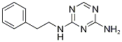 N-(2-Phenylethyl)-1,3,5-triazine-2,4-diamine CAS#: 645-30-7