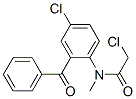 N-(2-benzoyl-4-chlorophenyl)-2-chloro-N-methylacetamide CAS#: 6021-21-2