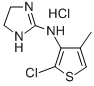 N-(2-chloro-4-methyl-3-thienyl)-4,5-dihydro-1H-imidazol-2-amine monohydrochloride CAS#: 51274-83-0