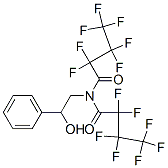 N-(2,2,3,3,4,4,4-Heptafluoro-1-oxobutyl)-2,2,3,3,4,4,4-heptafluoro-N-(2-hydroxy-2-phenylethyl)butanamide CAS#: 55521-07-8