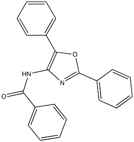 N-(2,5-Diphenyloxazol-4-yl)benzaMide CAS#: 51626-29-0