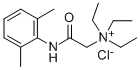 N-(2,6-DIMETHYLPHENYLCARBAMOYLMETHYL)TRIETHYLAMMONIUM CHLORIDE CAS#: 5369-03-9