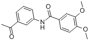 N-(3-Acetylphenyl)-3,4-dimethoxybenzamide CAS#: 5557-22-2