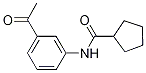 N-(3-Acetylphenyl)cyclopentanecarboxamide CAS#: 540757-37-7