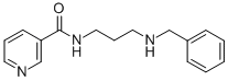 N-(3-BENZYLAMINO-PROPYL)-NICOTINAMIDE CAS#: 435345-20-3