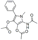 N-(3,4-Diacetoxy-1-methyl-5-phenyl-1H-pyrrol-2-yl)acetamide CAS#: 50618-98-9